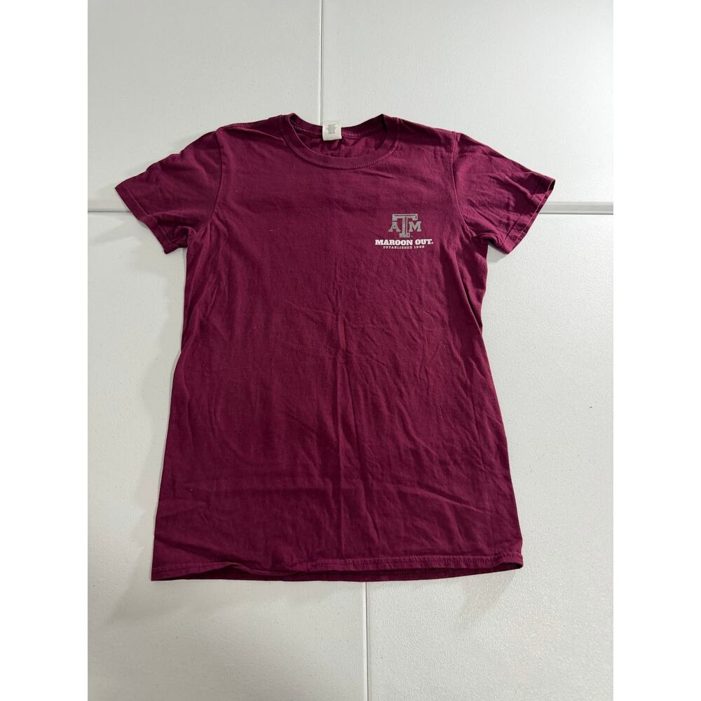 Texas A&M Aggies Maroon Out Established 1998 Tee Size S